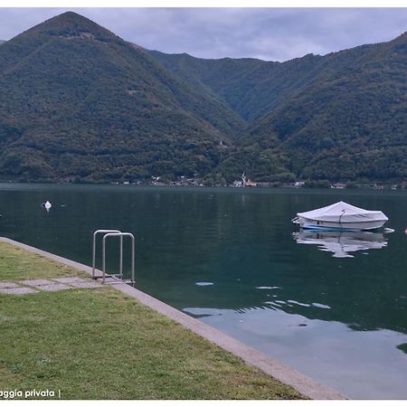 Lfsuite Luganolake Terrazza Spiaggia Privata Parking Wi-Fi Netflix Порлецца Экстерьер фото