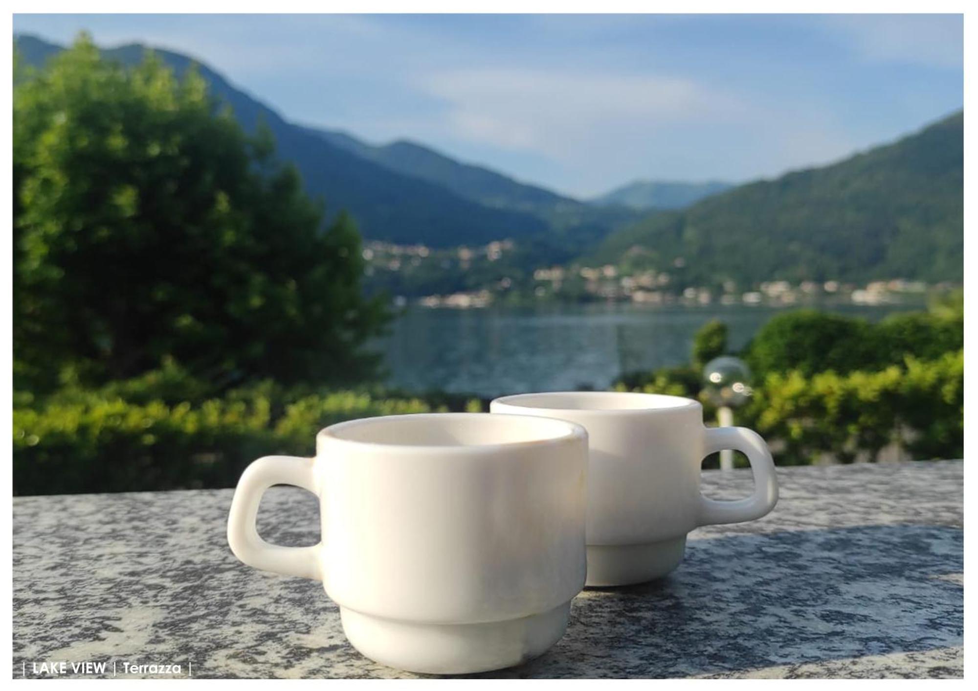 Lfsuite Luganolake Terrazza Spiaggia Privata Parking Wi-Fi Netflix Порлецца Экстерьер фото