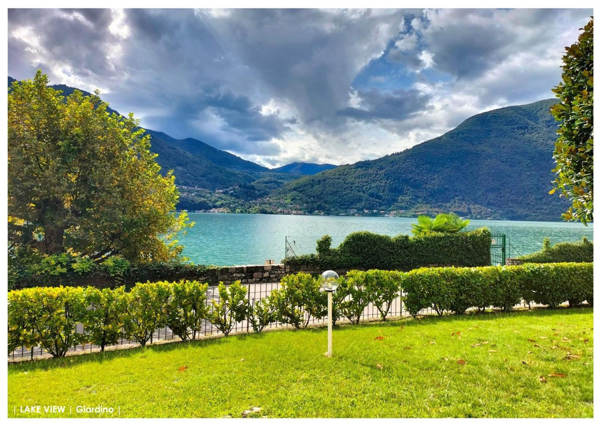 Lfsuite Luganolake Terrazza Spiaggia Privata Parking Wi-Fi Netflix Порлецца Экстерьер фото