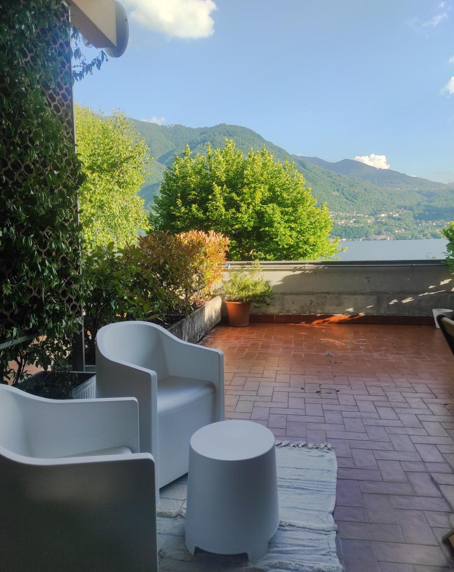 Lfsuite Luganolake Terrazza Spiaggia Privata Parking Wi-Fi Netflix Порлецца Экстерьер фото