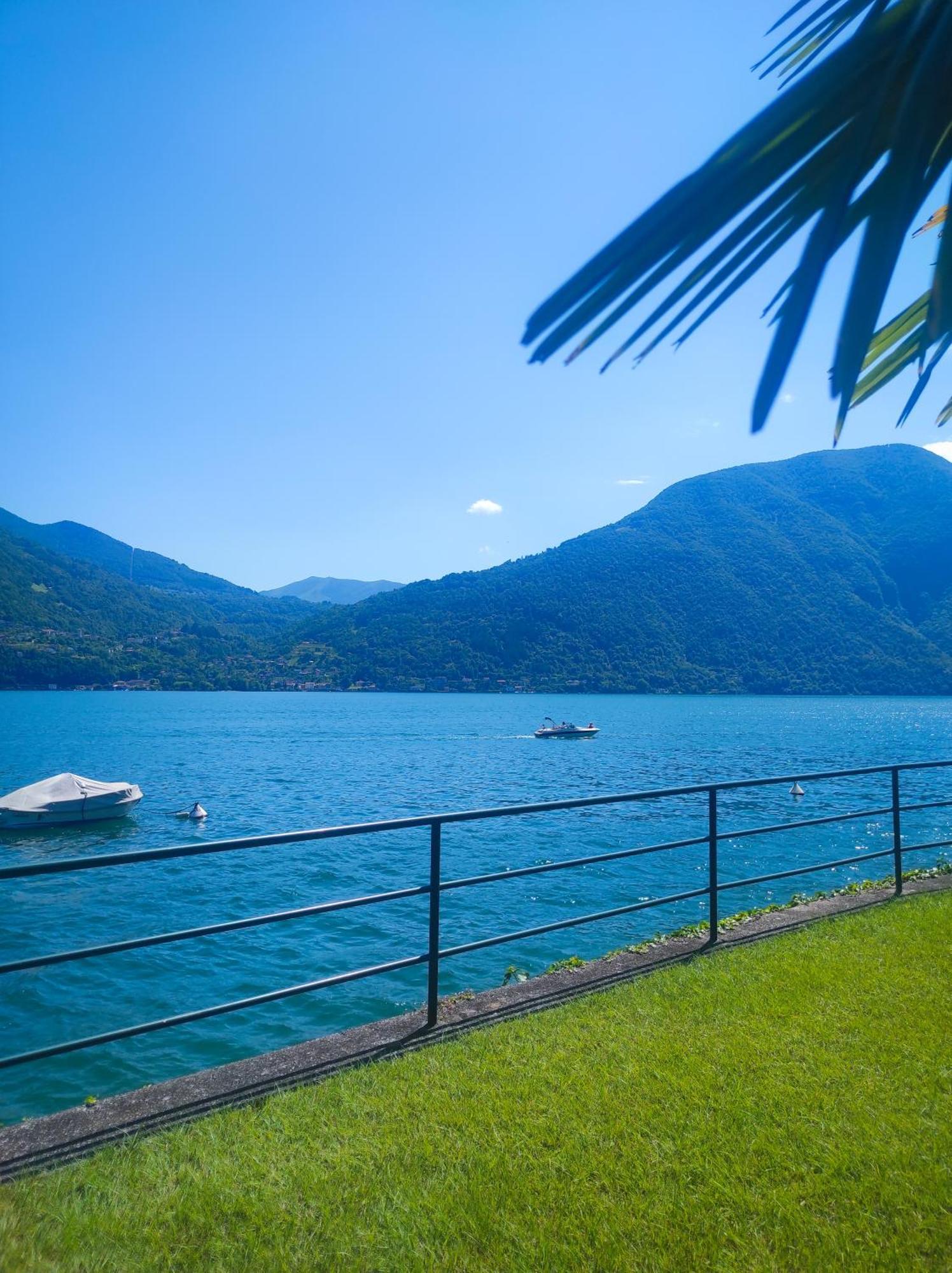 Lfsuite Luganolake Terrazza Spiaggia Privata Parking Wi-Fi Netflix Порлецца Экстерьер фото